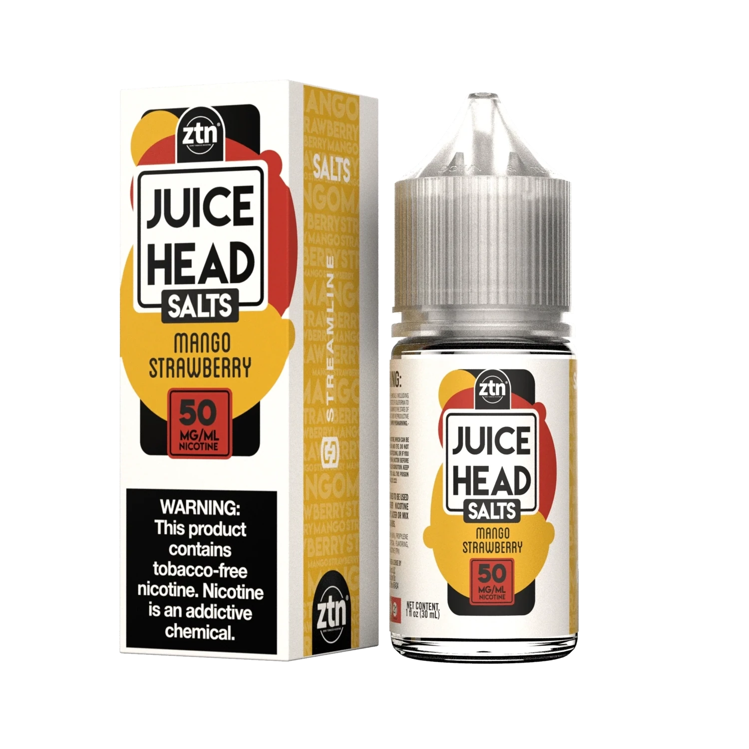 Juice Head Salts ZTN | Mango Strawberry