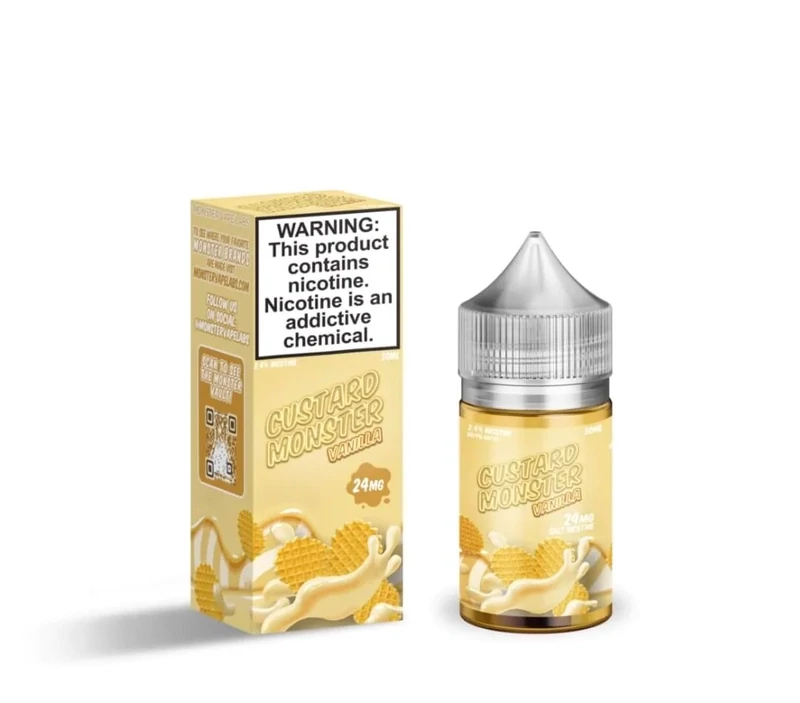 Custard Monster Salts | Vanilla