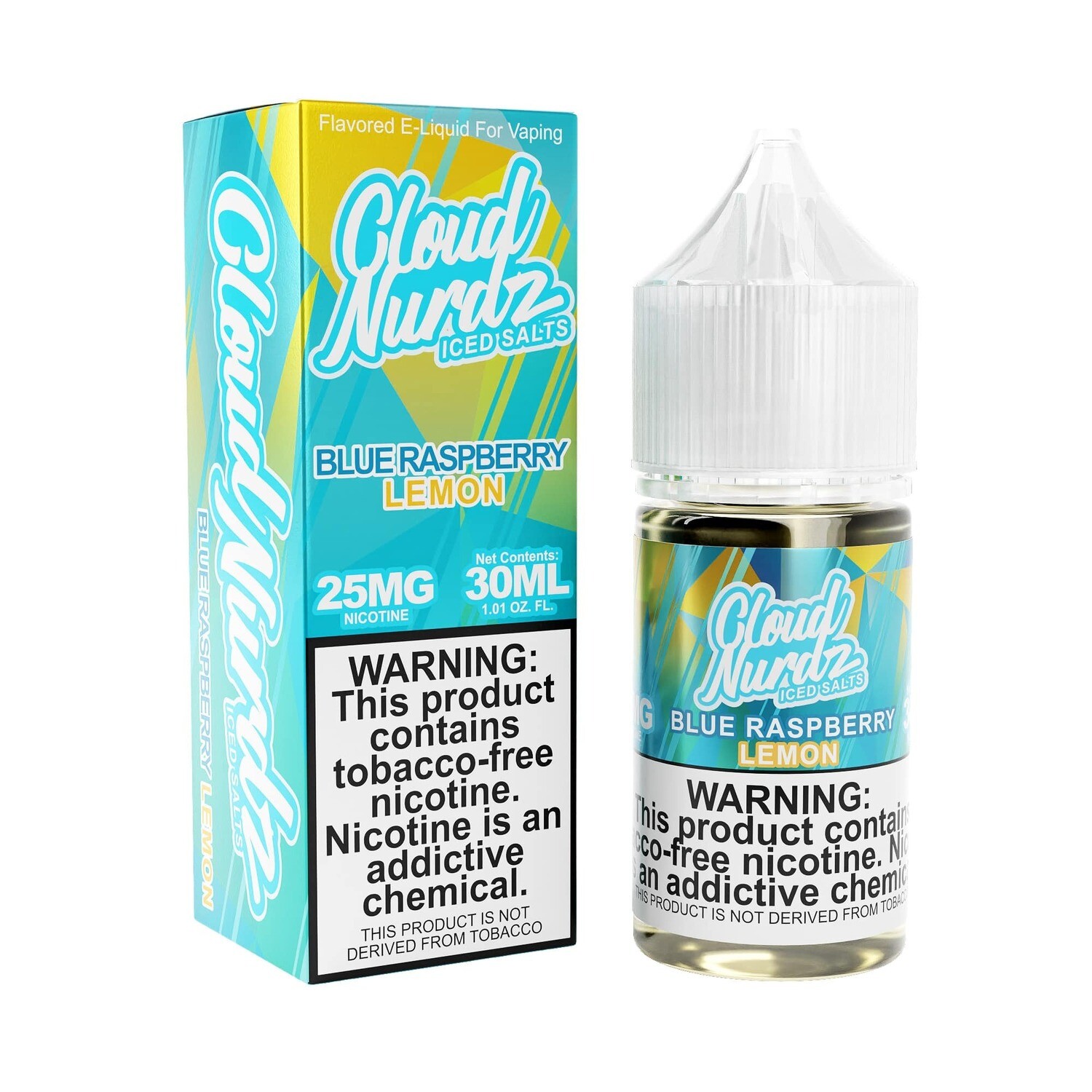 Cloud Nurdz Salts | Blue Raspberry Lemon Ice