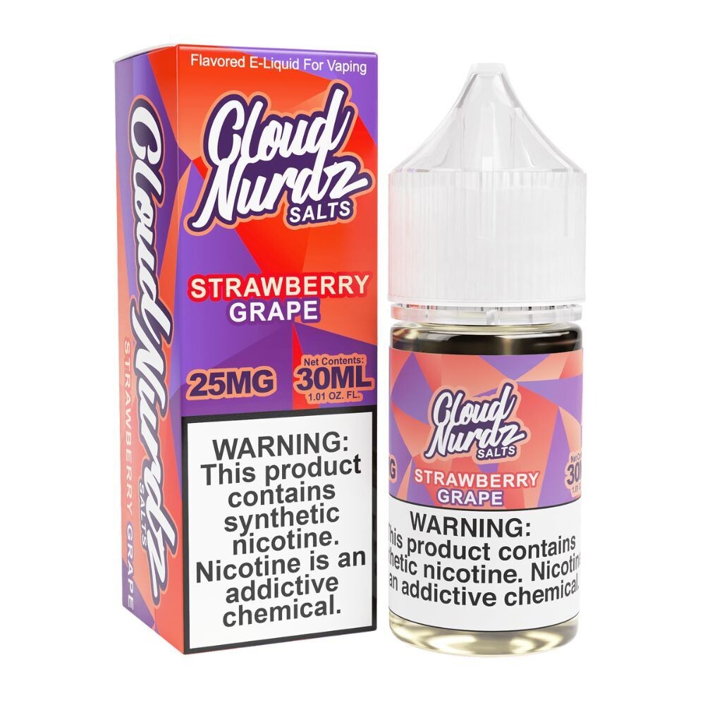 Cloud Nurdz Salts | Grape Strawberry 