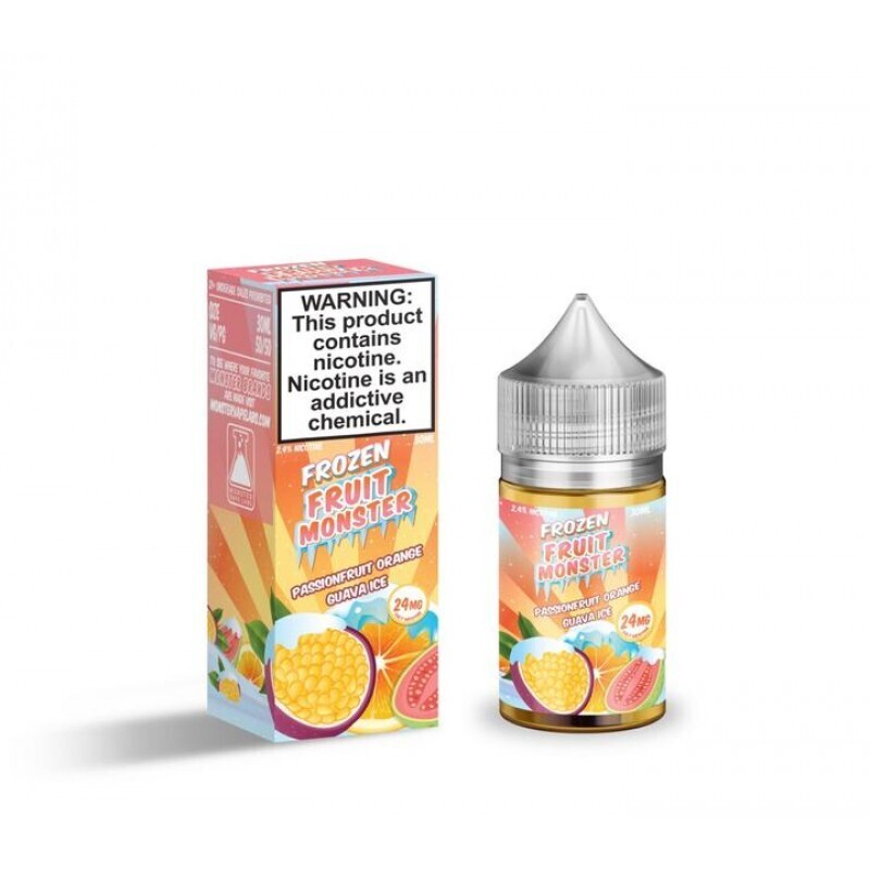 Frozen Fruit Monster Salt | PassionOrangeGuava Ice