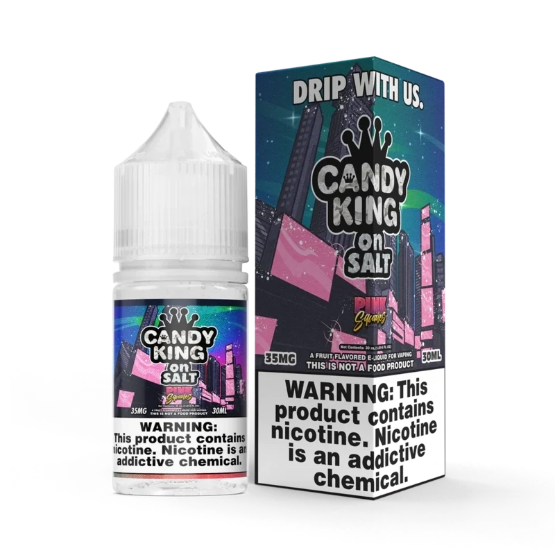 Candy King Salt | Pink Squares