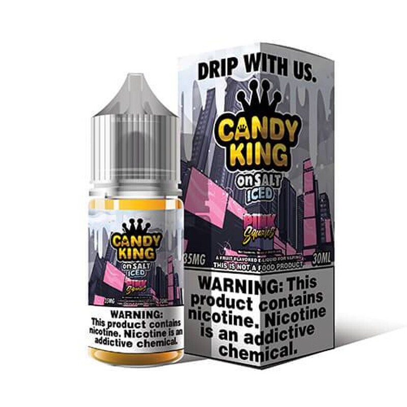 Candy King Salt | Pink Squares Ice