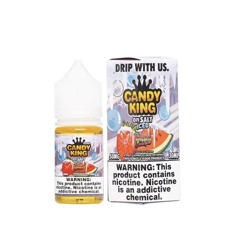Candy King Salt | Strawberry Watermelon Bubble Ice
