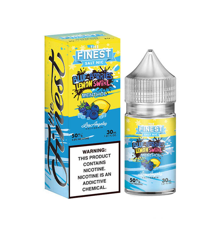 The Finest Salts | BlueBerries Lemon Swirl Menthol