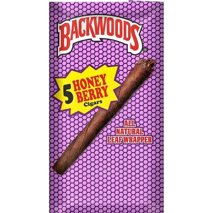 Backwoods All Natural Leaf Wrapper | 5 Pack