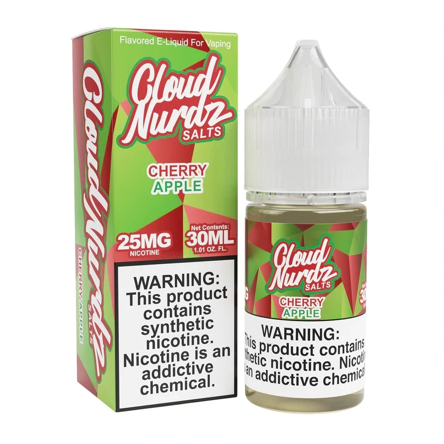 Cloud Nurdz Salts | Cherry Apple