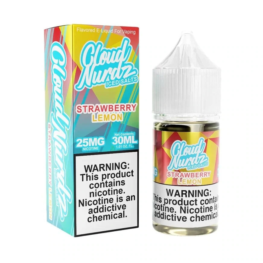 Cloud Nurdz Salts | Strawberry Lemon Ice