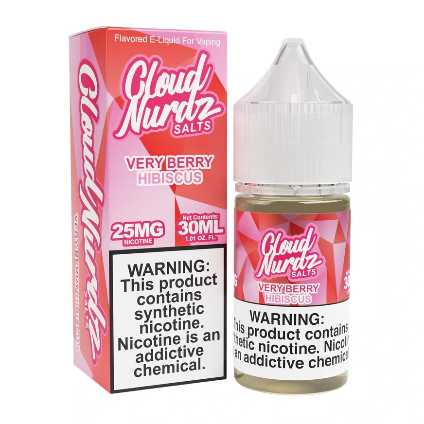 Cloud Nurdz Salts | Very Berry Hibiscus