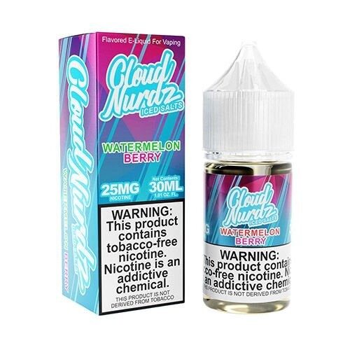 Cloud Nurdz Salts | Watermelon Berry Ice