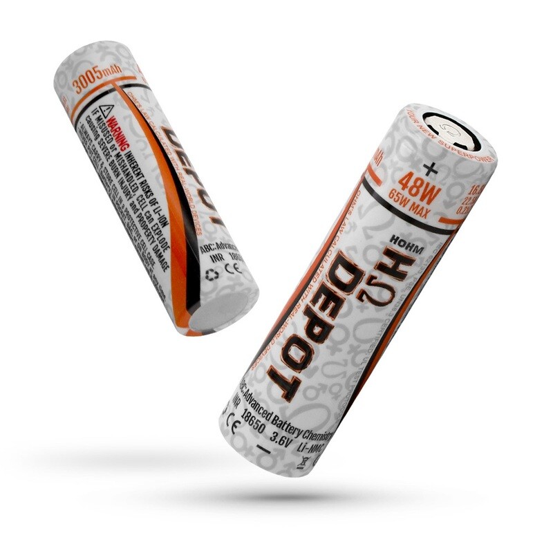 Hohm Depot 18650 Battery