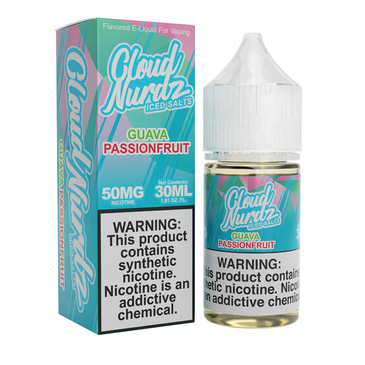 Cloud Nurdz Salts | Guava Passionfruit Ice