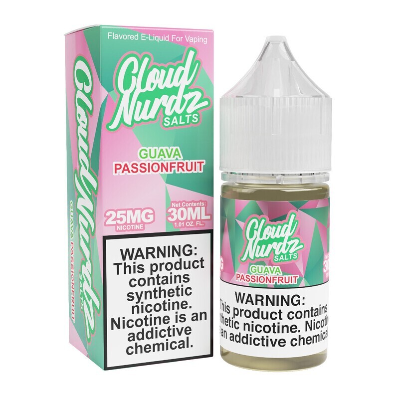 Cloud Nurdz Salts | Guava Passionfruit