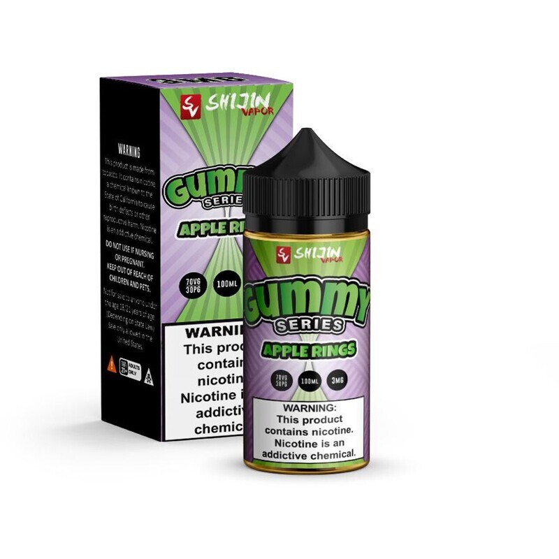 Shijin Vapor Gummy Series | Apple Rings 100mL