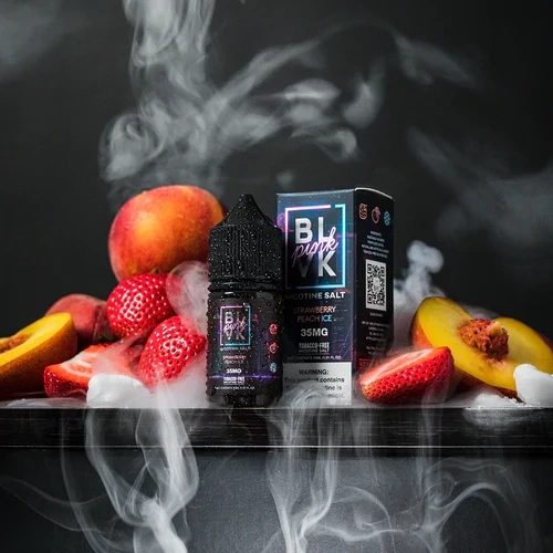 BLVK Pink Salt | ICED Berry Peach