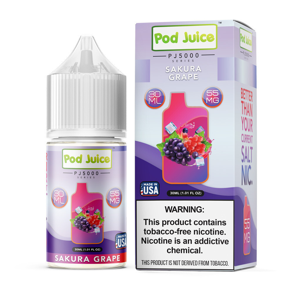 Pod Juice PJ5000 | Sakura Grape