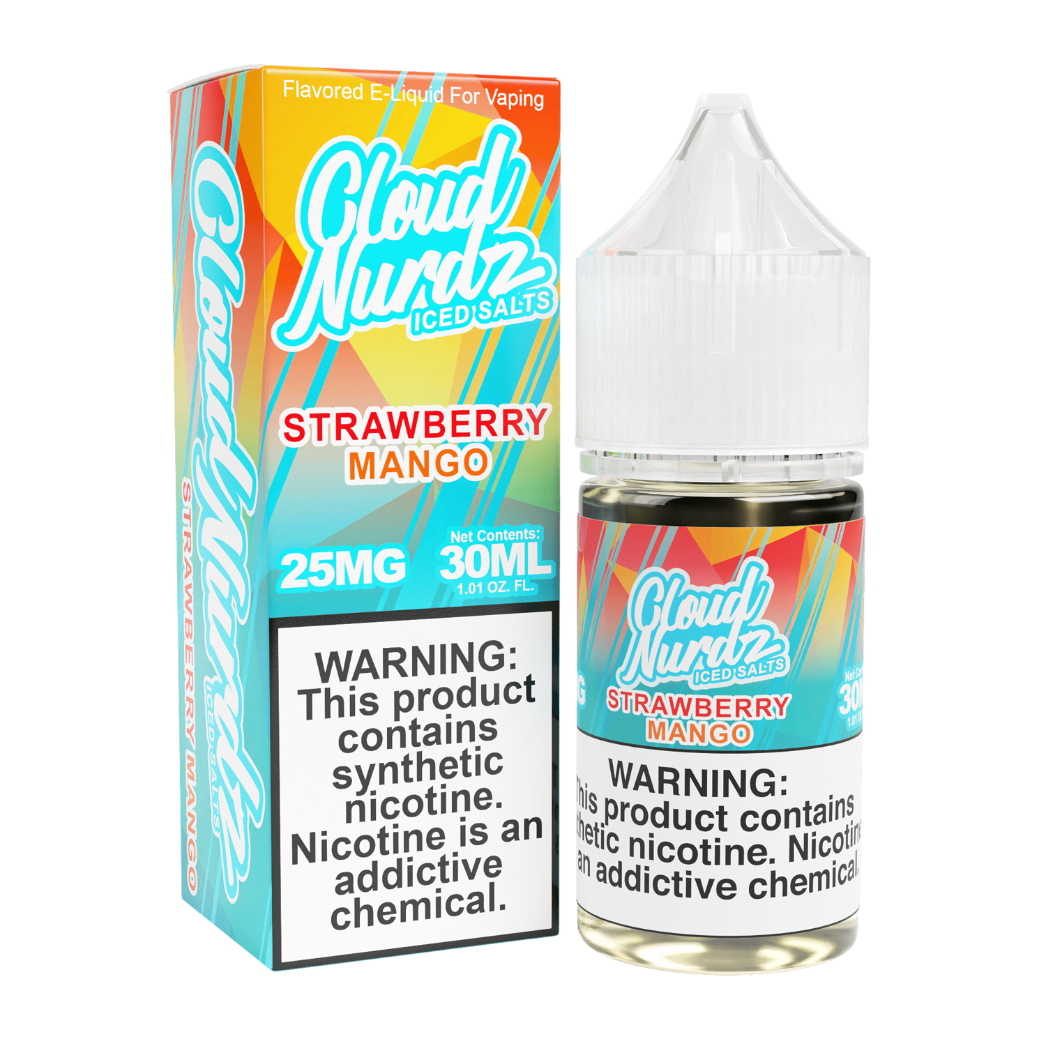 Cloud Nurdz Salts | Strawberry Mango Ice