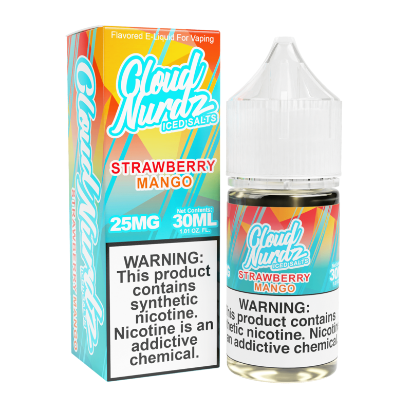Cloud Nurdz Salts | Strawberry Mango Ice