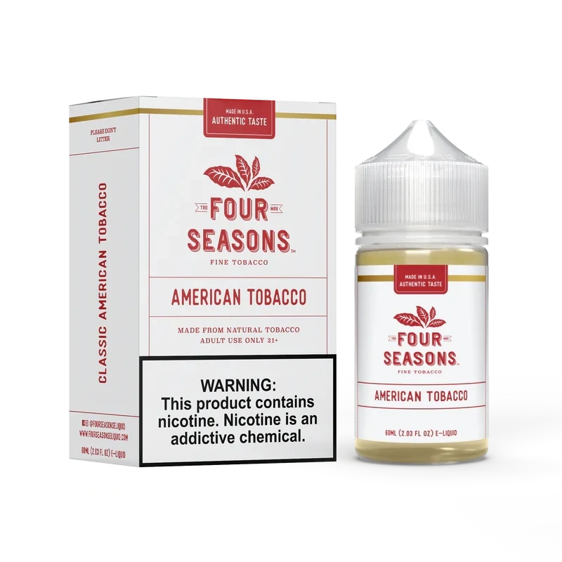 Four Seasons Salts | American Tobacco 60ML