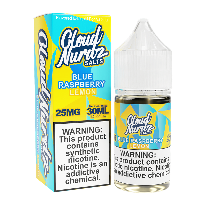 Cloud Nurdz Salts | Blue Raspberry Lemon