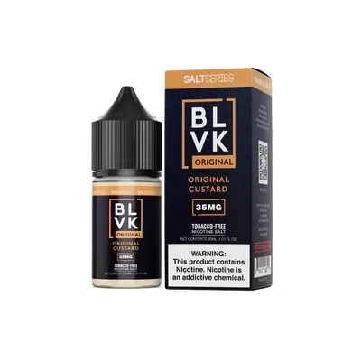 BLVK Salt | Original Custard ( Vanilla Custard )