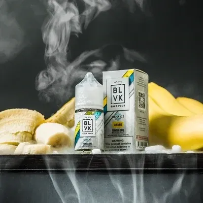 BLVK Salt Plus | Banana Ice
