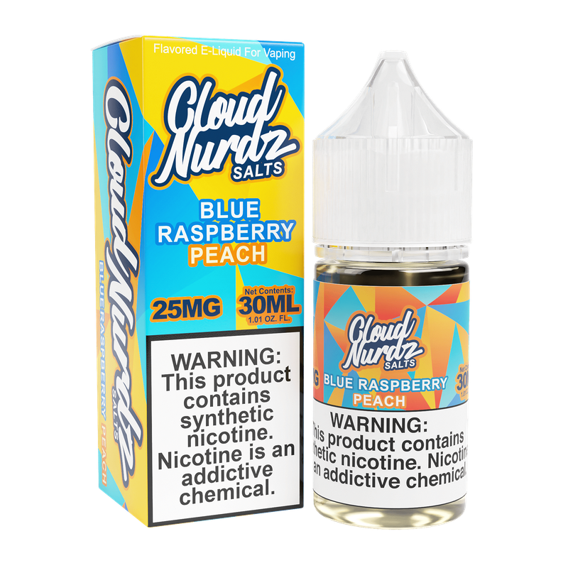 Cloud Nurdz Salts | Peach Blue Raspberry