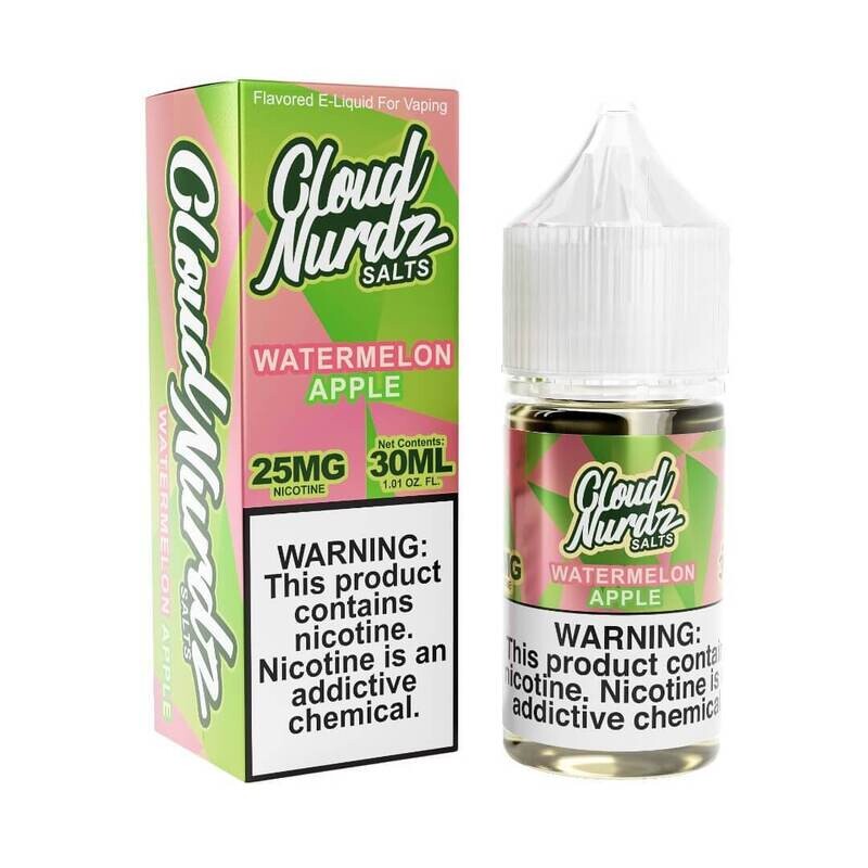 Cloud Nurdz Salts | Apple Watermelon