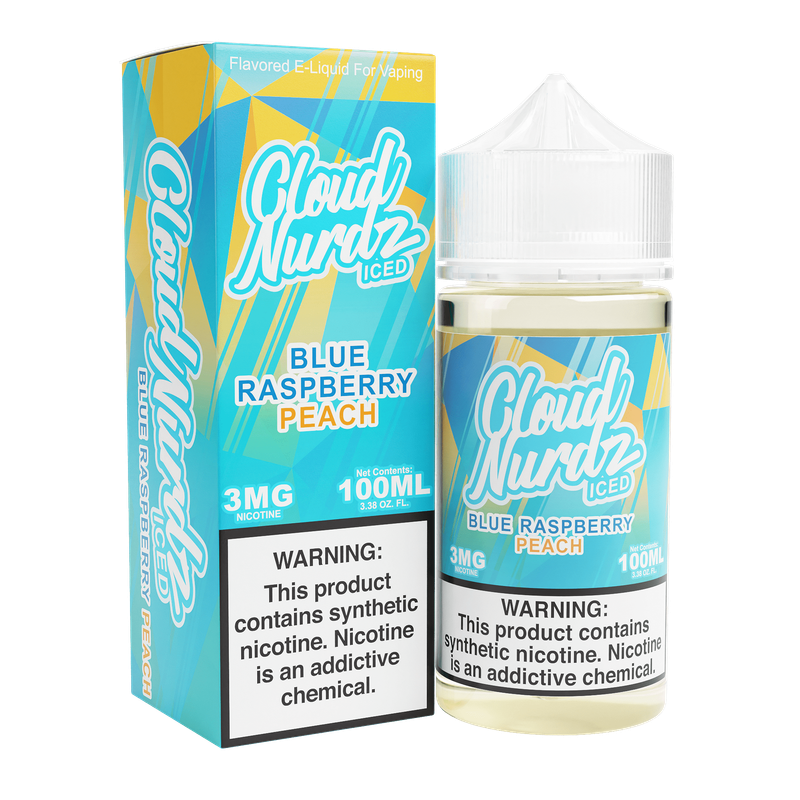Cloud Nurdz | Blue Raspberry Peach Ice