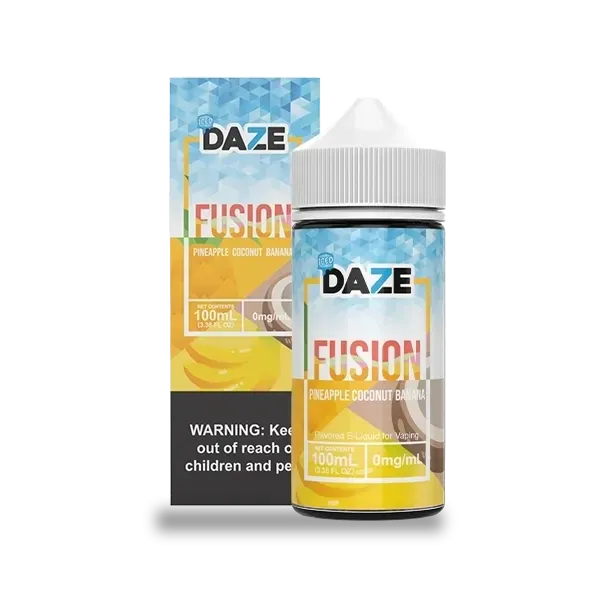 Daze Fusion | Pineapple Coconut Banana Iced