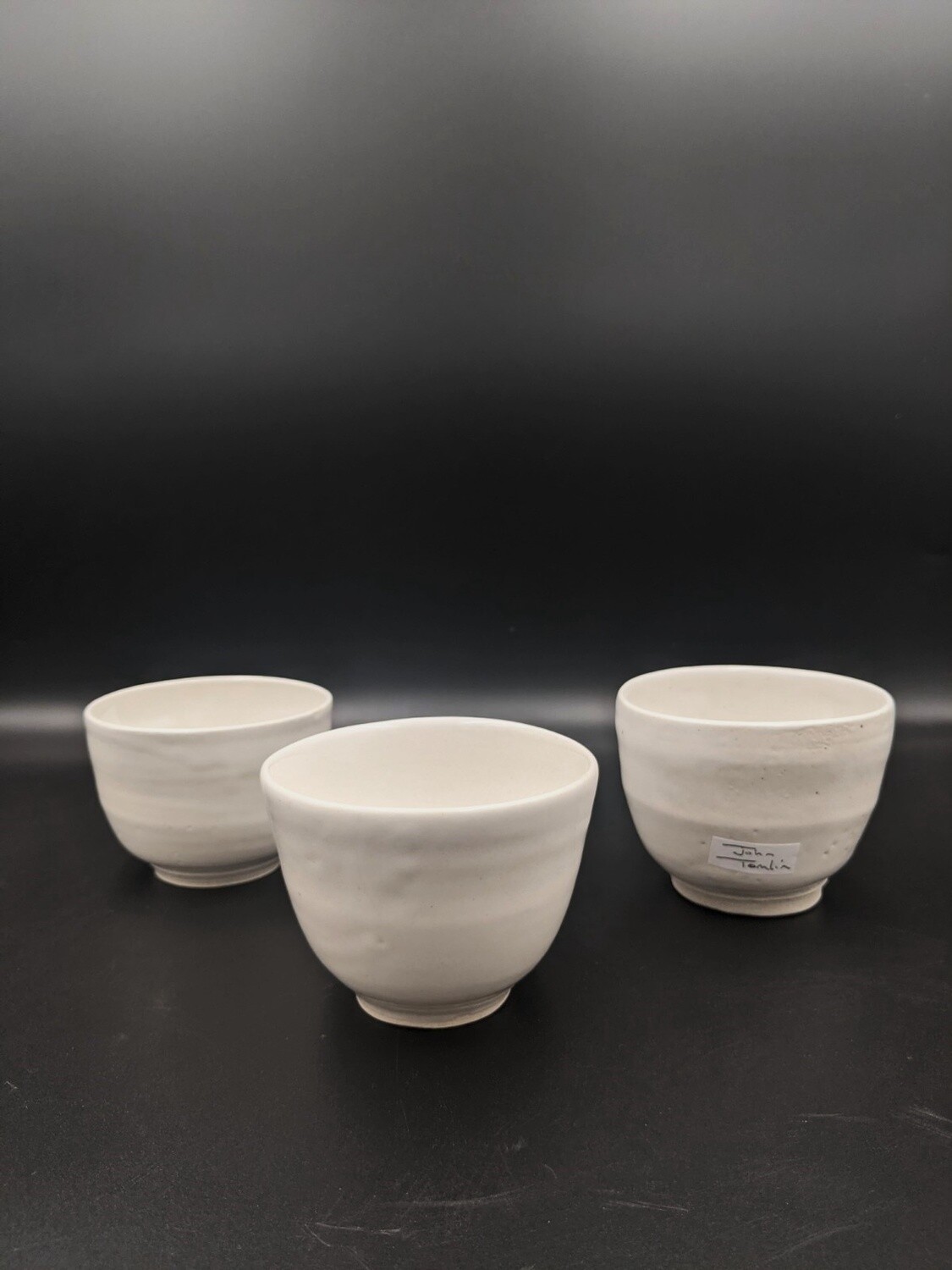 Stoneware White Cup