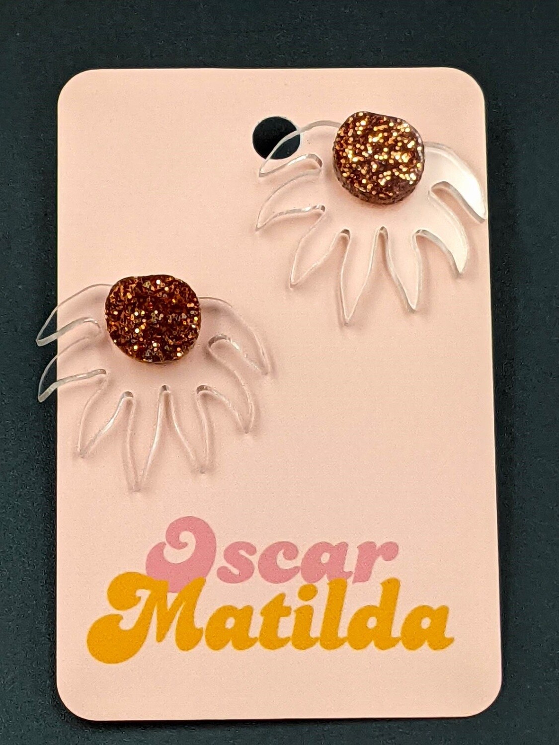 Australian Flannel Flower Stud Earrings