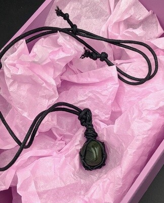 Necklace-Richard J Bell Nephrite Jade