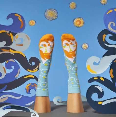 Vincent Van Toe Organic Socks