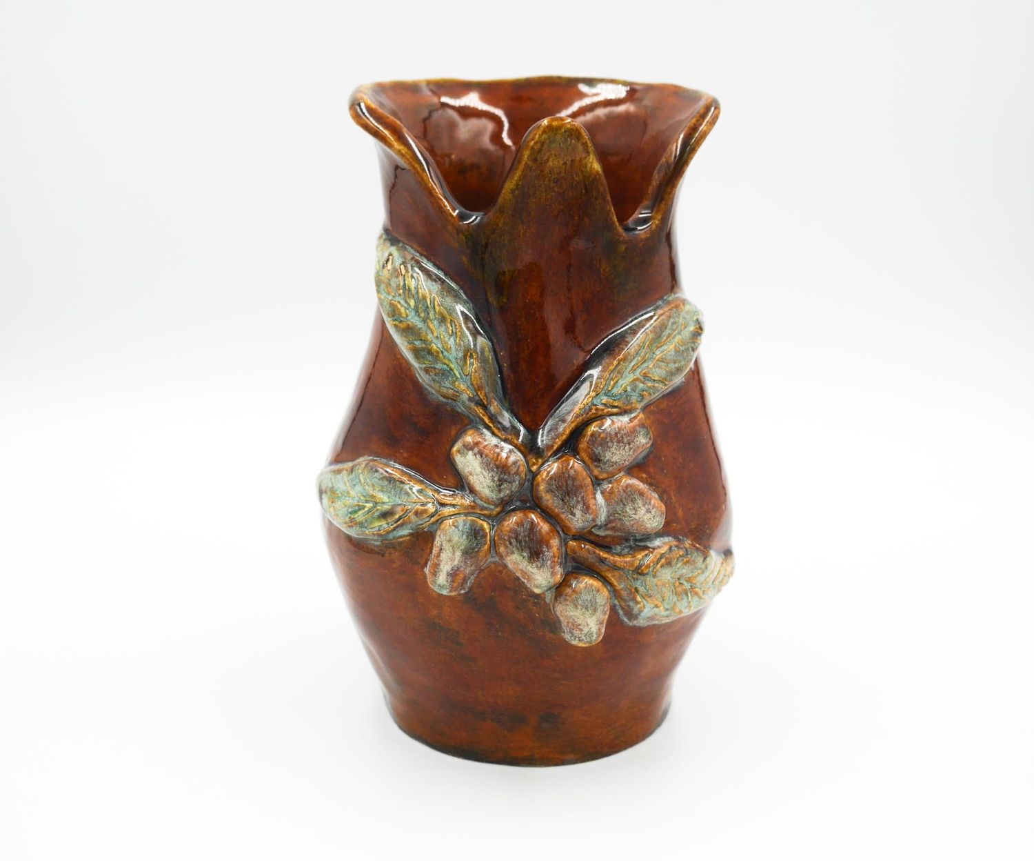 Aunty Michelle - Brown Vase with Flowers