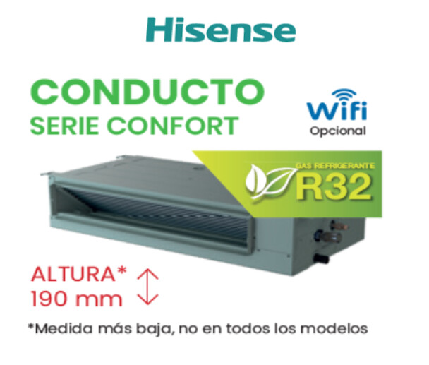 CONDUCTOS HISENSE AUD125UX4RFCL7