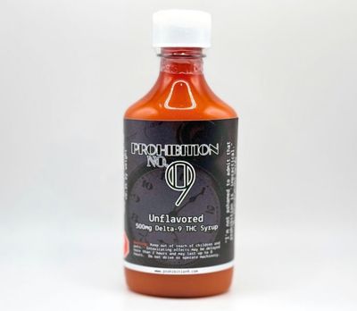 Delta 9 THC - Syrup - Unflavored 500mg 