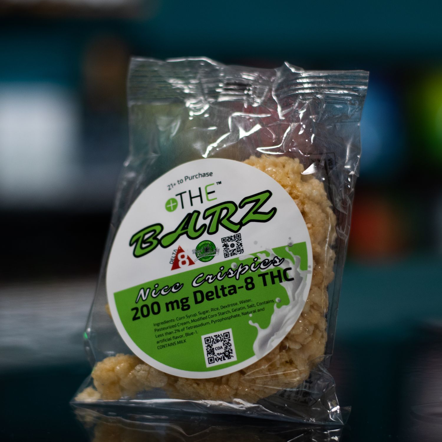 Delta 9 THC - Cereal Barz - Nice Crispies 20mg