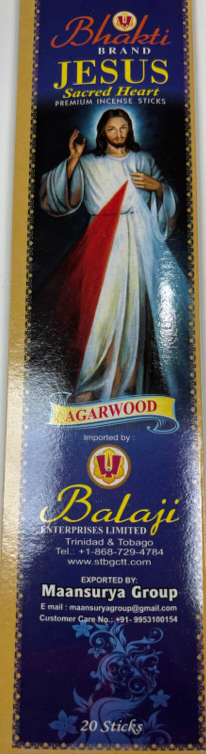 Bhakti Incenses, Scent: Jesus