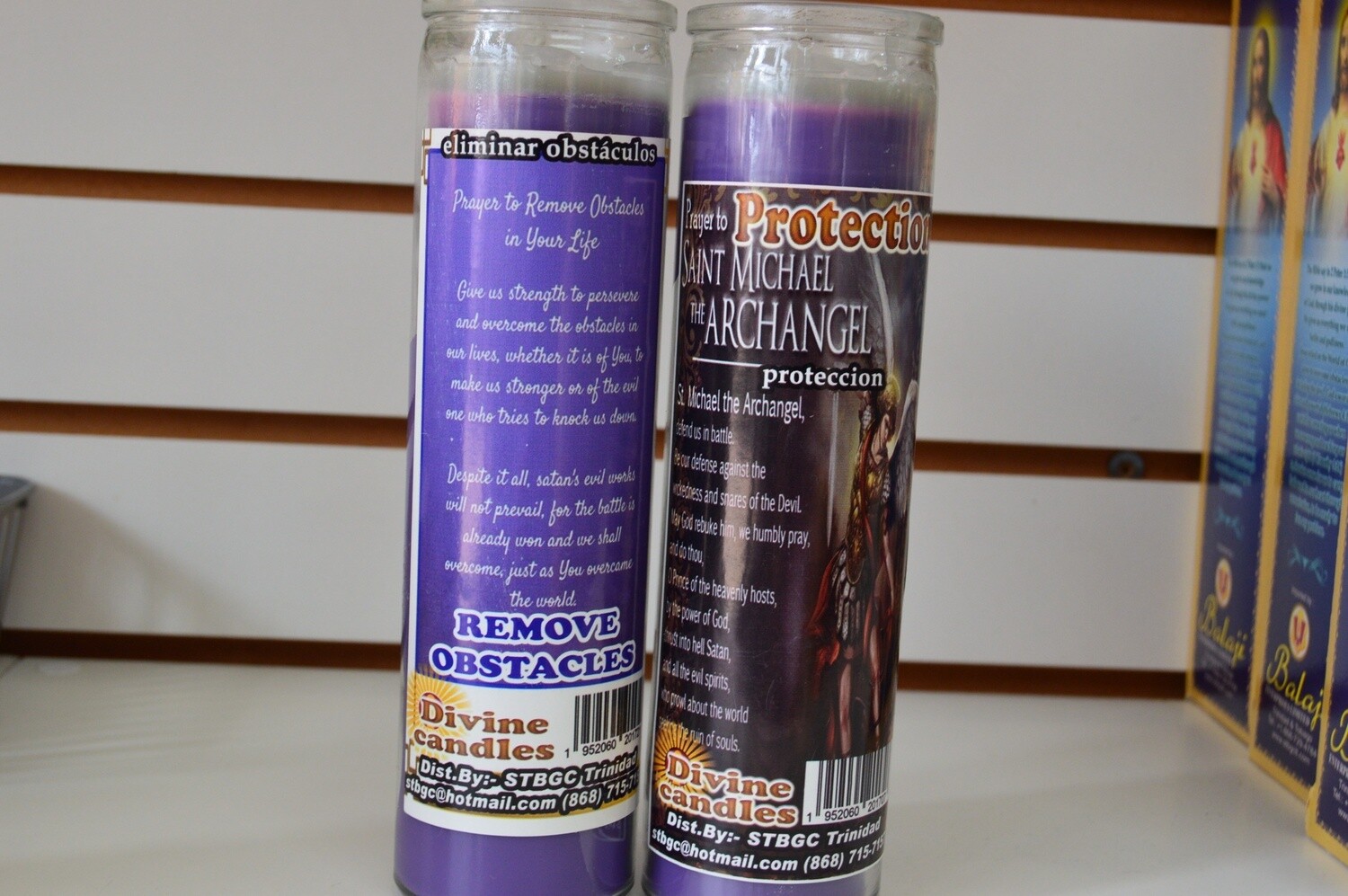 Divine Glass Candle-Deity