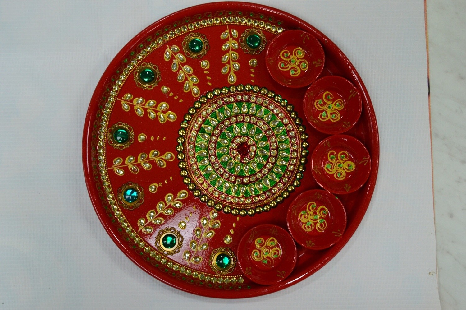 Wedding Decorated Thali