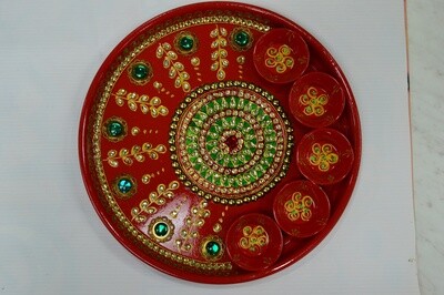 Wedding Decorated Thali