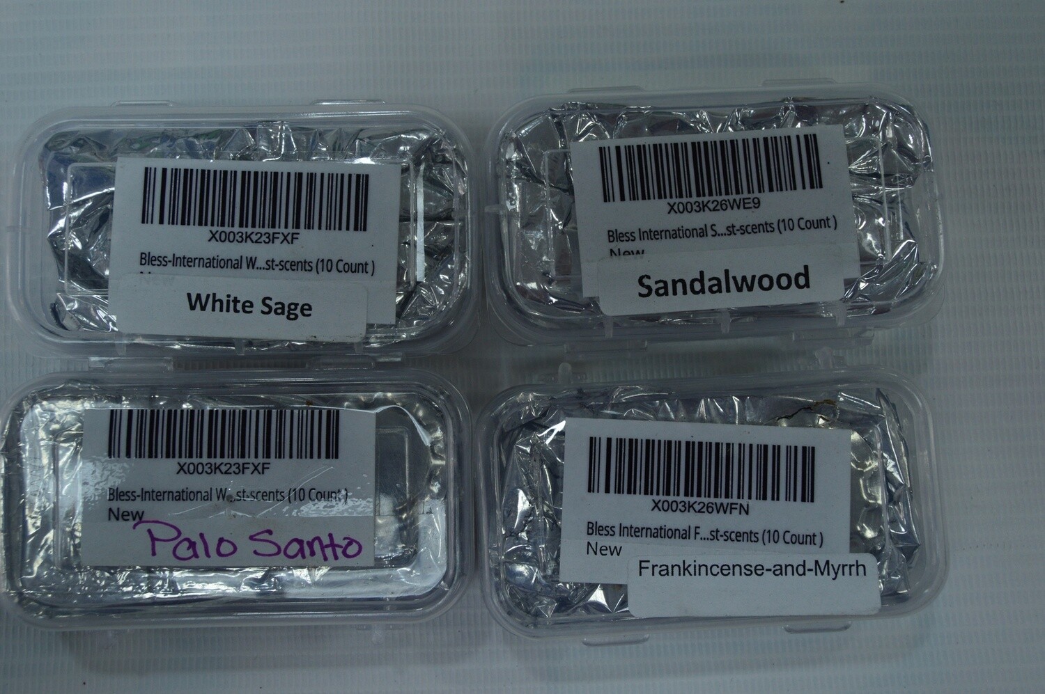 Incense Cones-Bless International Clear Boxes