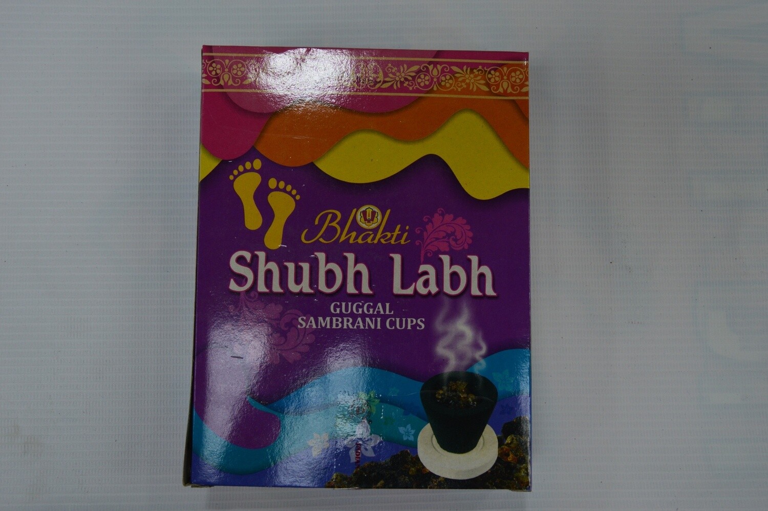 Bhakti Shubh Labh-Smoke Out Cups, SIZE: Box, Scent: Guggal Sambrani Cups