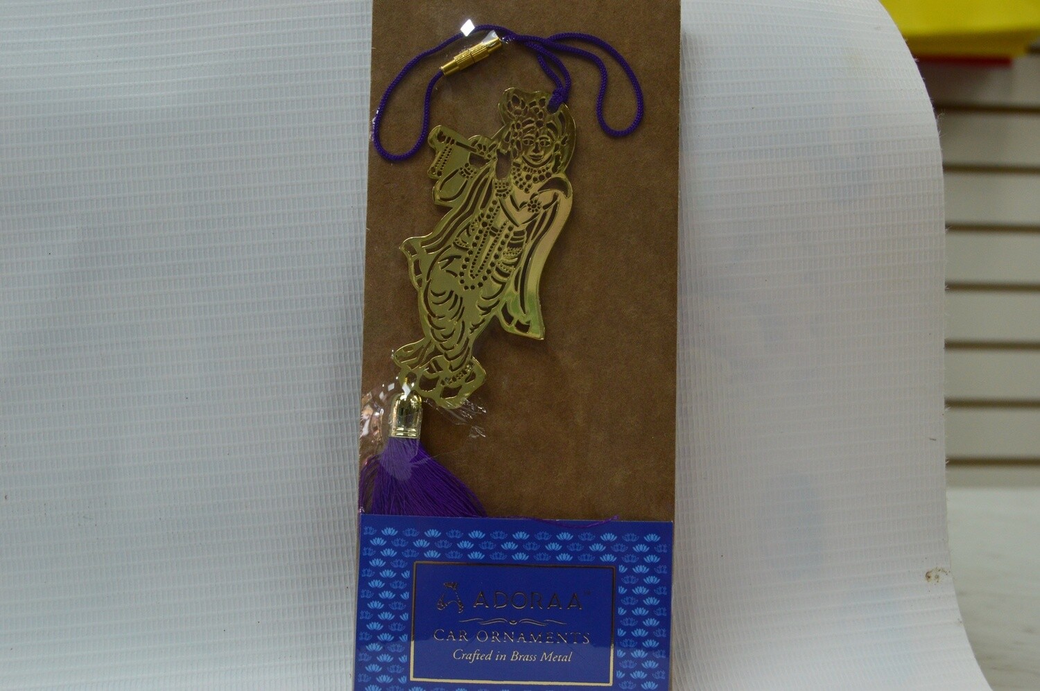 Car Brass Hanging Murti- Adoraa, DIETY: Krishna