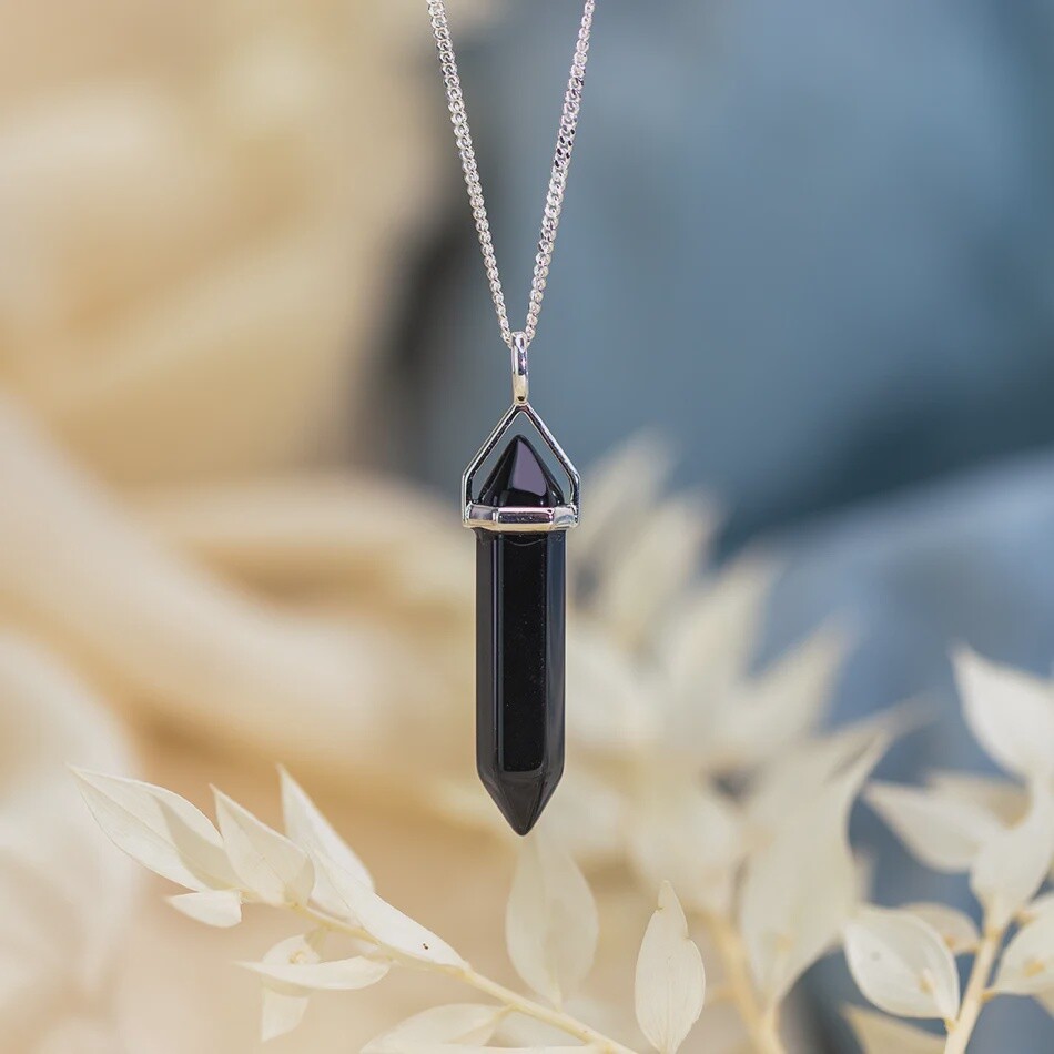 Black Obsidian Necklace