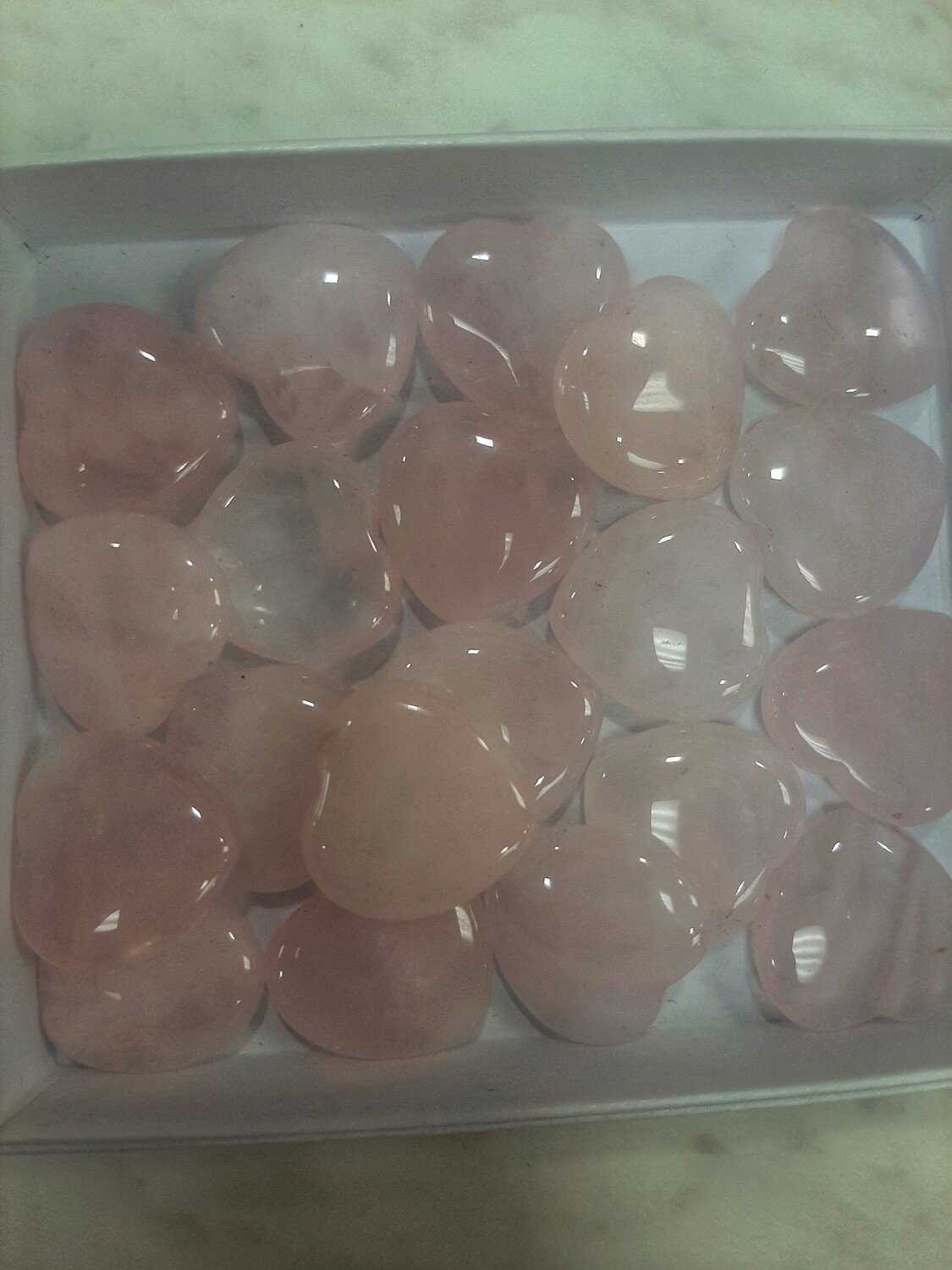 Heart Shaped Crystals Stones