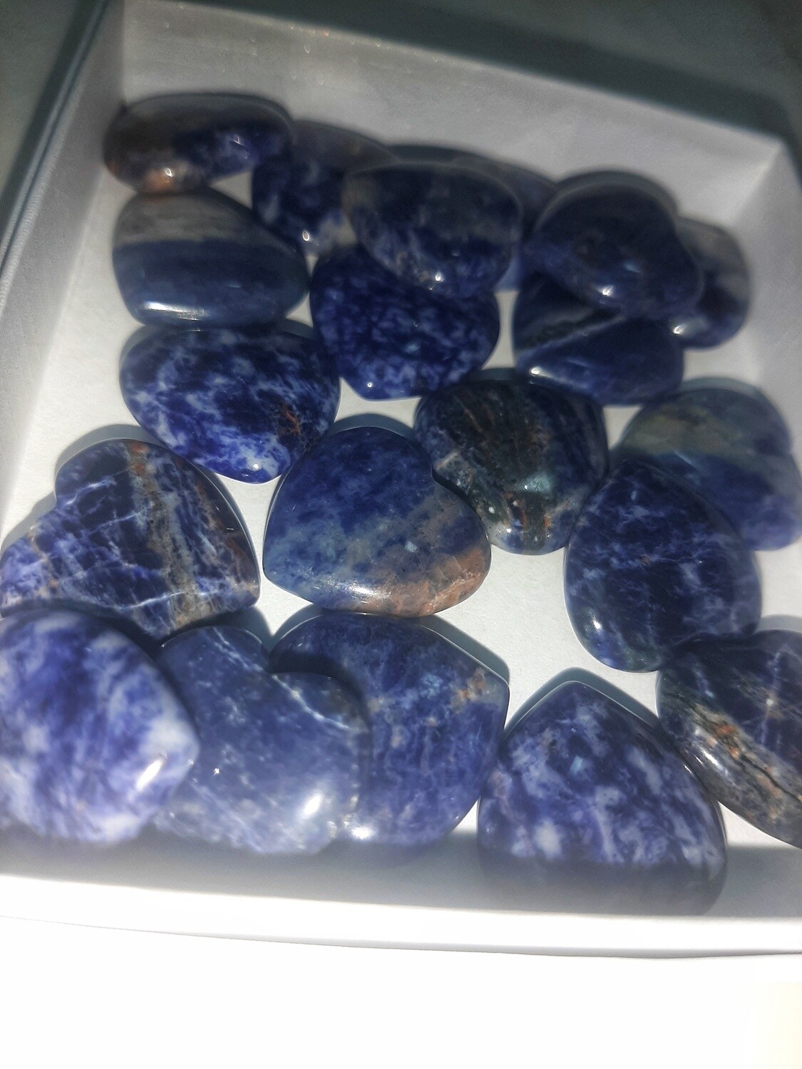 Heart Shaped Crystals Stones