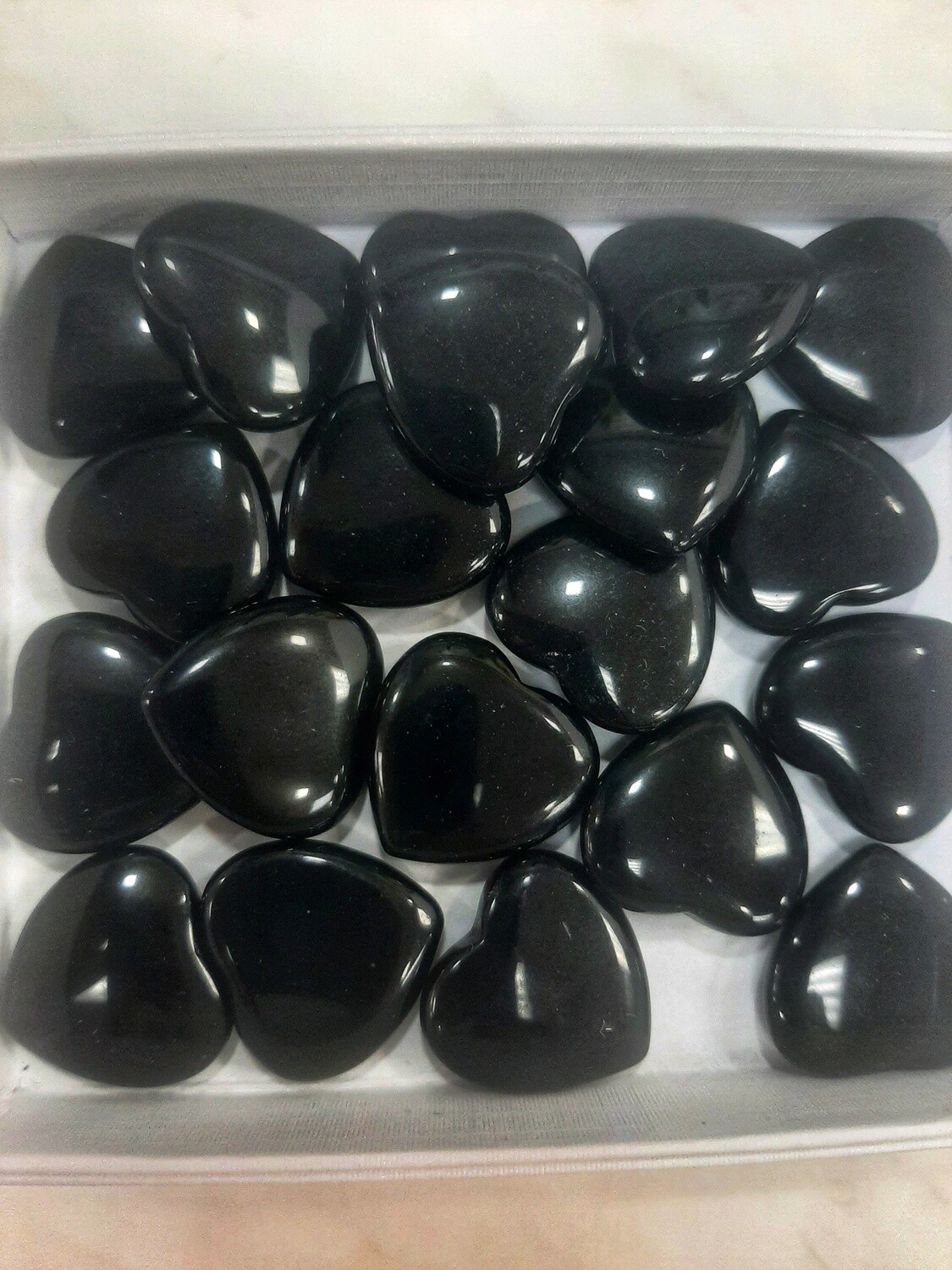 Heart Shaped Crystals Stones