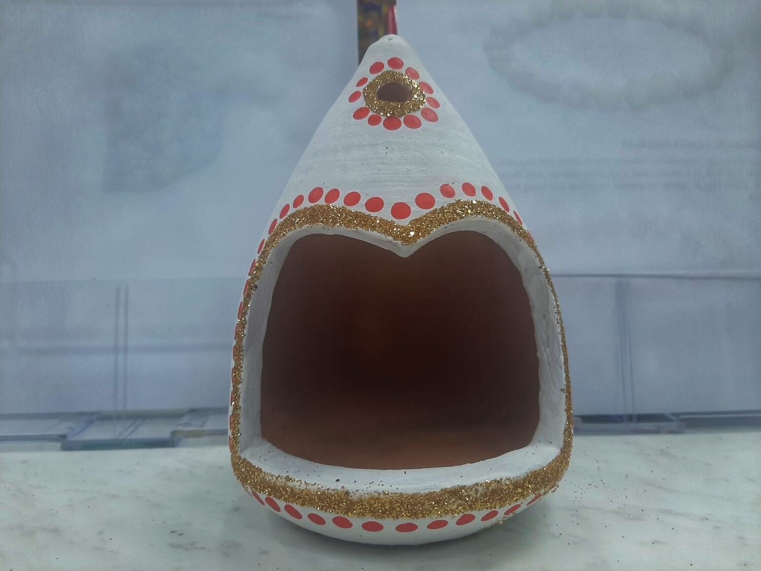 Clay Diya House